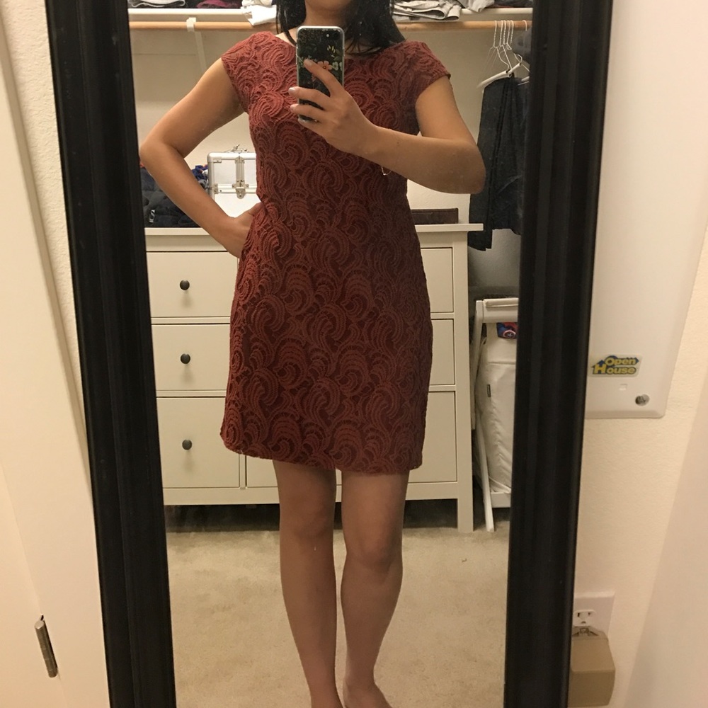 Weston wear lace shift dress