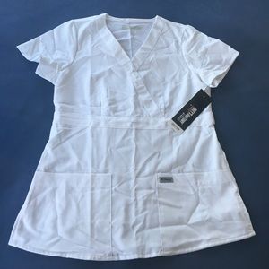 White Grey's Anatomy Scrub top