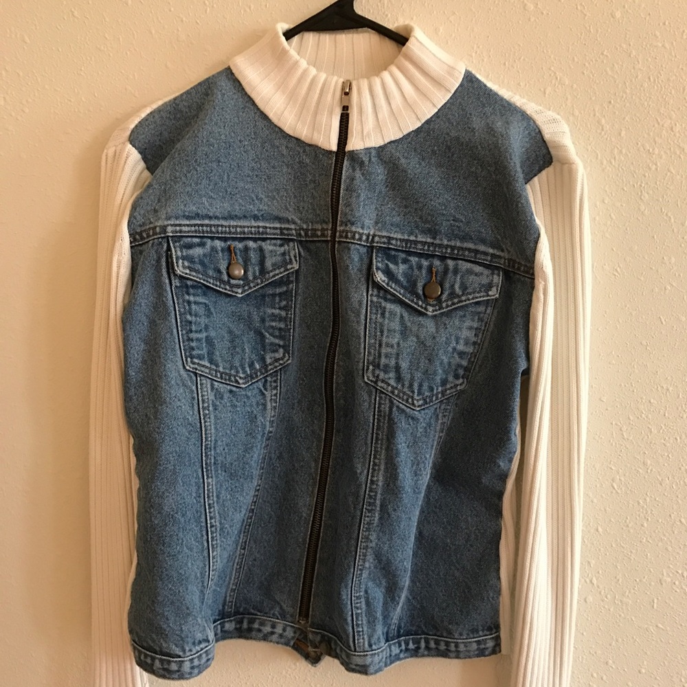 Jean jacket/sweater