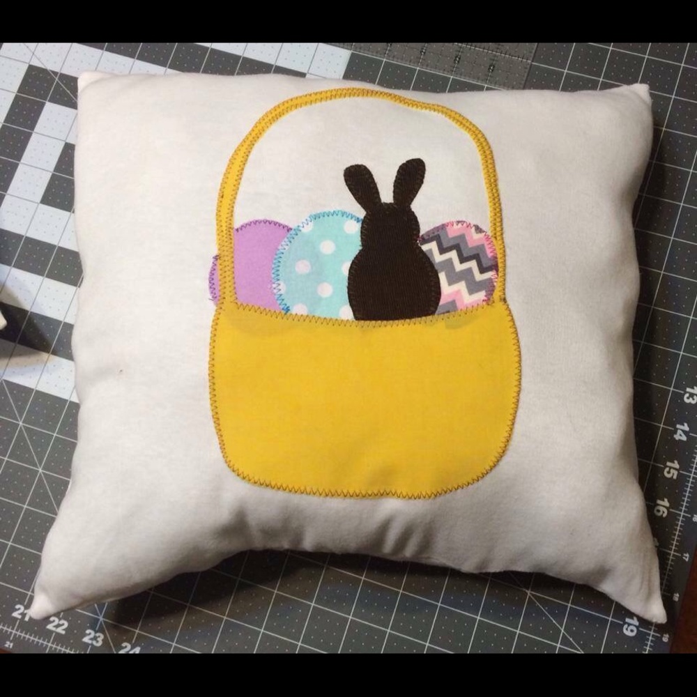 Easter basket pillows! 🐰❤️