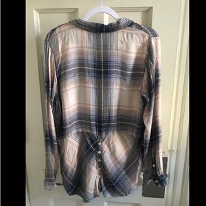 Unique Plaid Button-Down