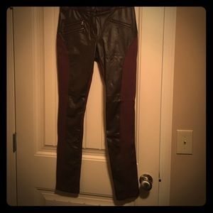Brown bcbg leggings
