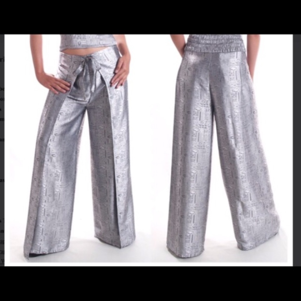 Free fitting Sarong wrap pants free size