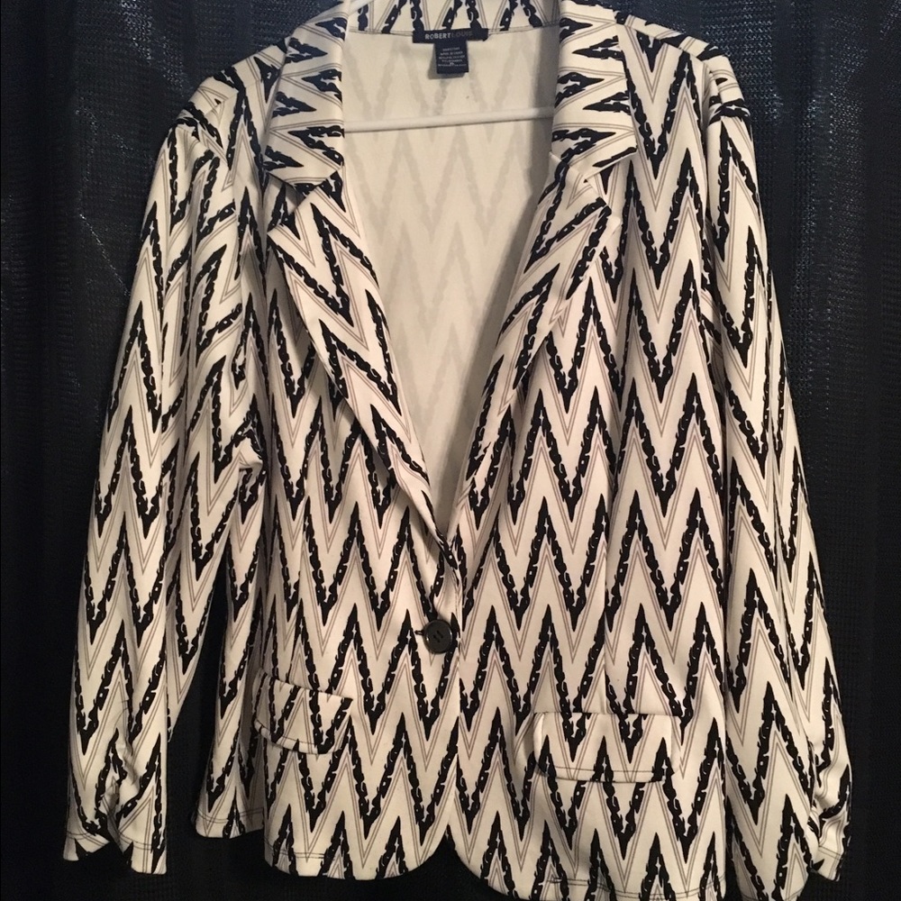 Patterned Blazer