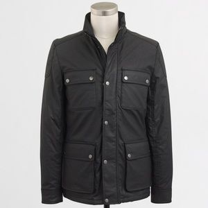 J. Crew Factory Waxed Cotton Field Jacket