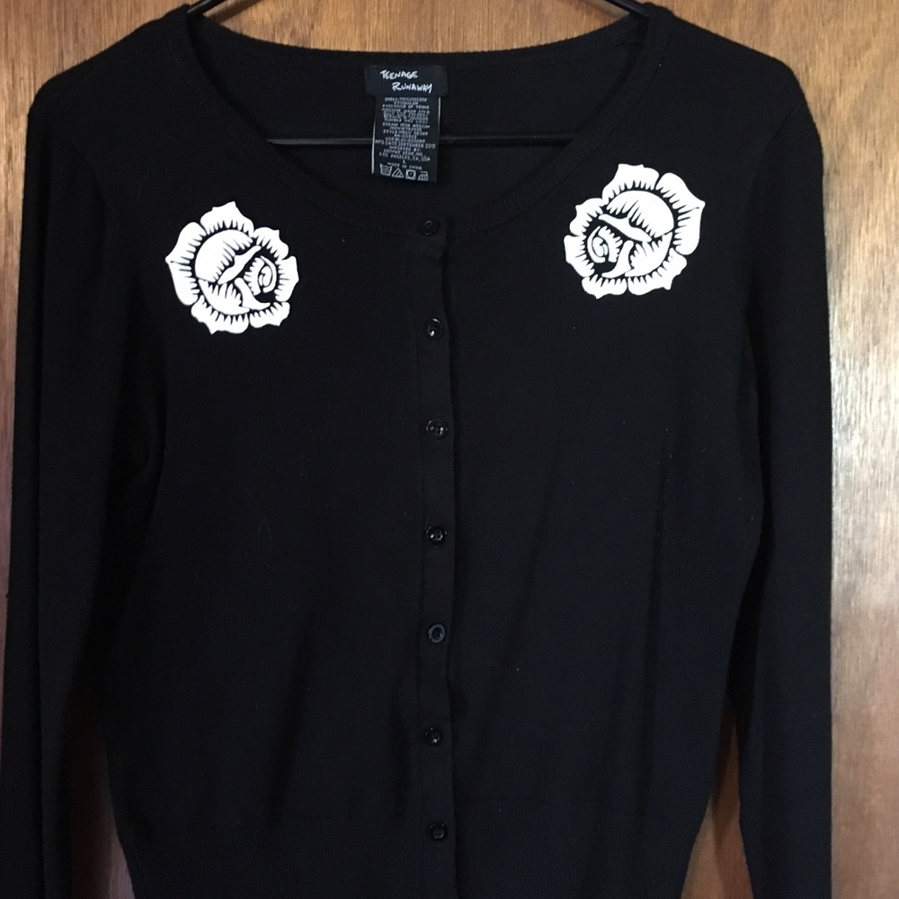 Skull & Floral Cardigan WL