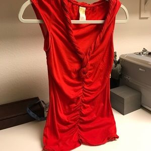 Anthropologie C.keer ruched tank