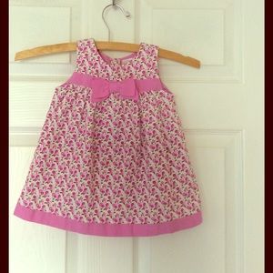 🌟Size 6-12 months corduroy baby flower dress🌟
