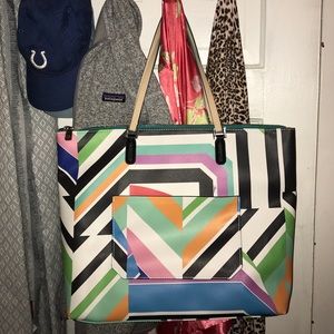 Trina Turk Geo Multicolor Tote