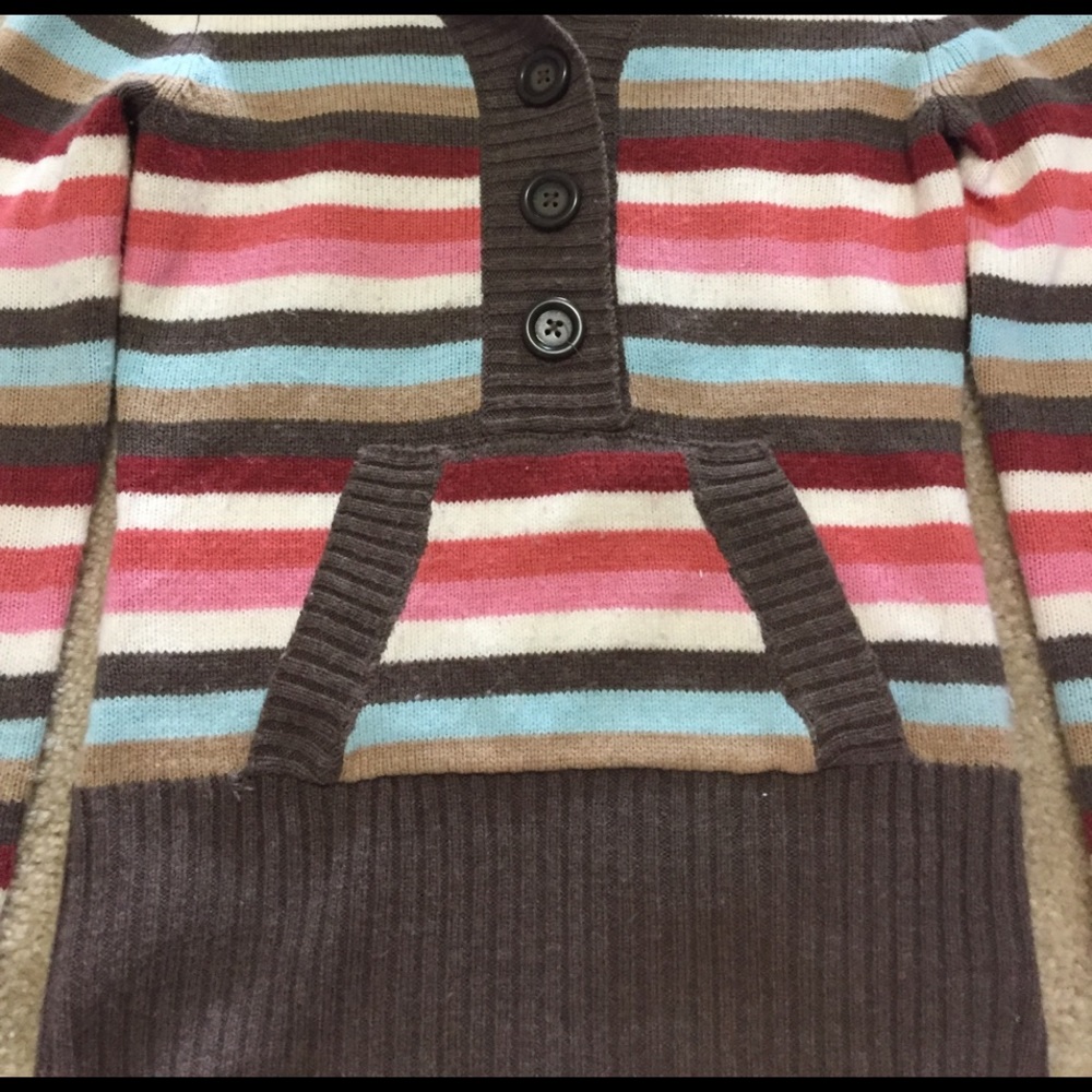 Aeropostale striped sweater hoody S - Picture 3 of 4