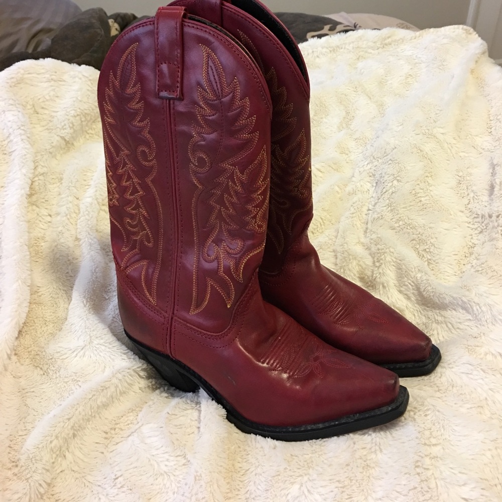 Red Laredo Cowboy Boots