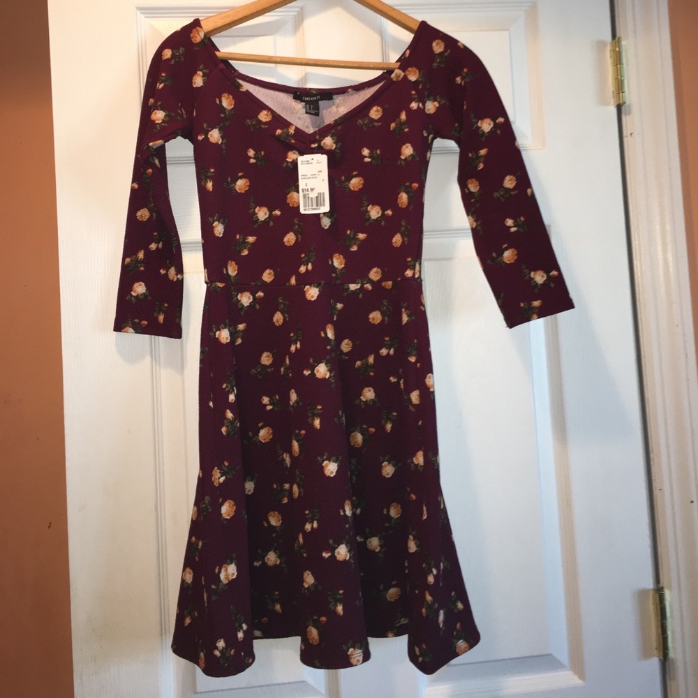 NWT Forever 21 floral dress