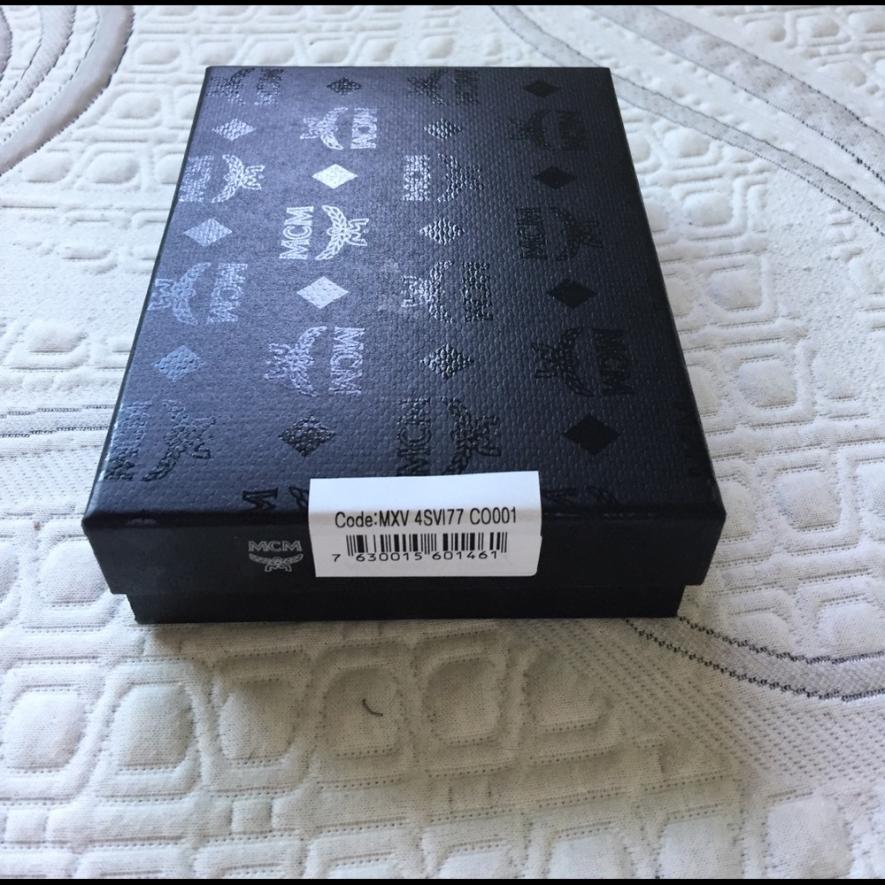 MCM Visetos Passport Holder