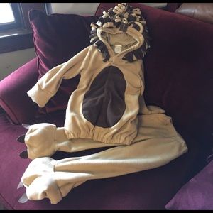 Lion costume EUC old navy 4T/5T