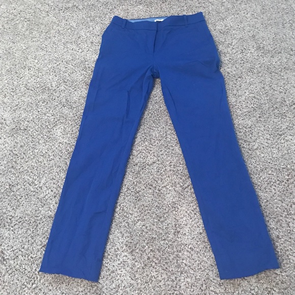 J.Crew Royal Blue Dress Pants - Picture 1 of 7
