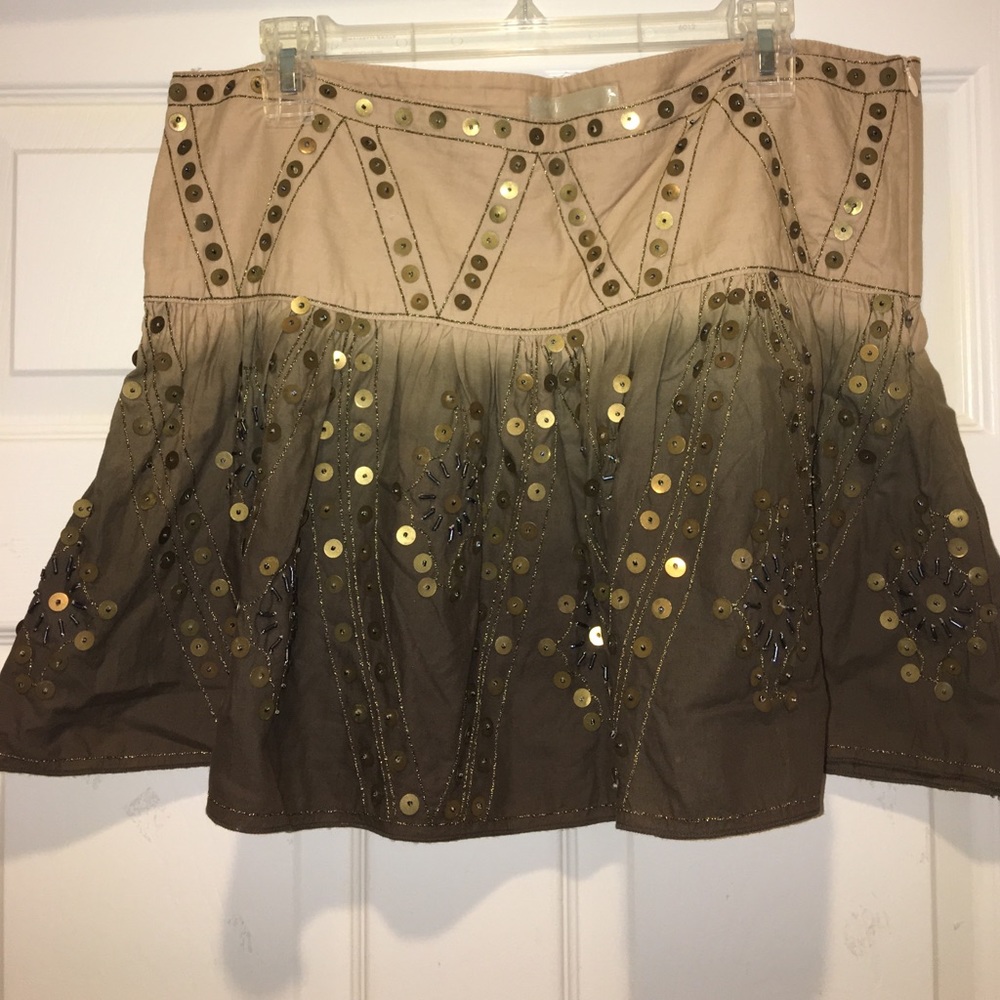 Old Navy Embellished Ombre Mini Skirt