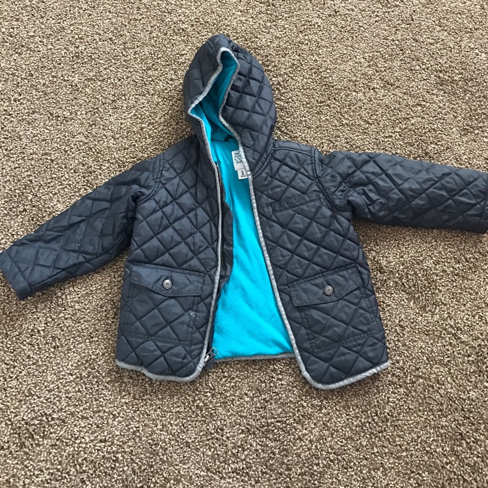 Boys jacket navy blue size 4t