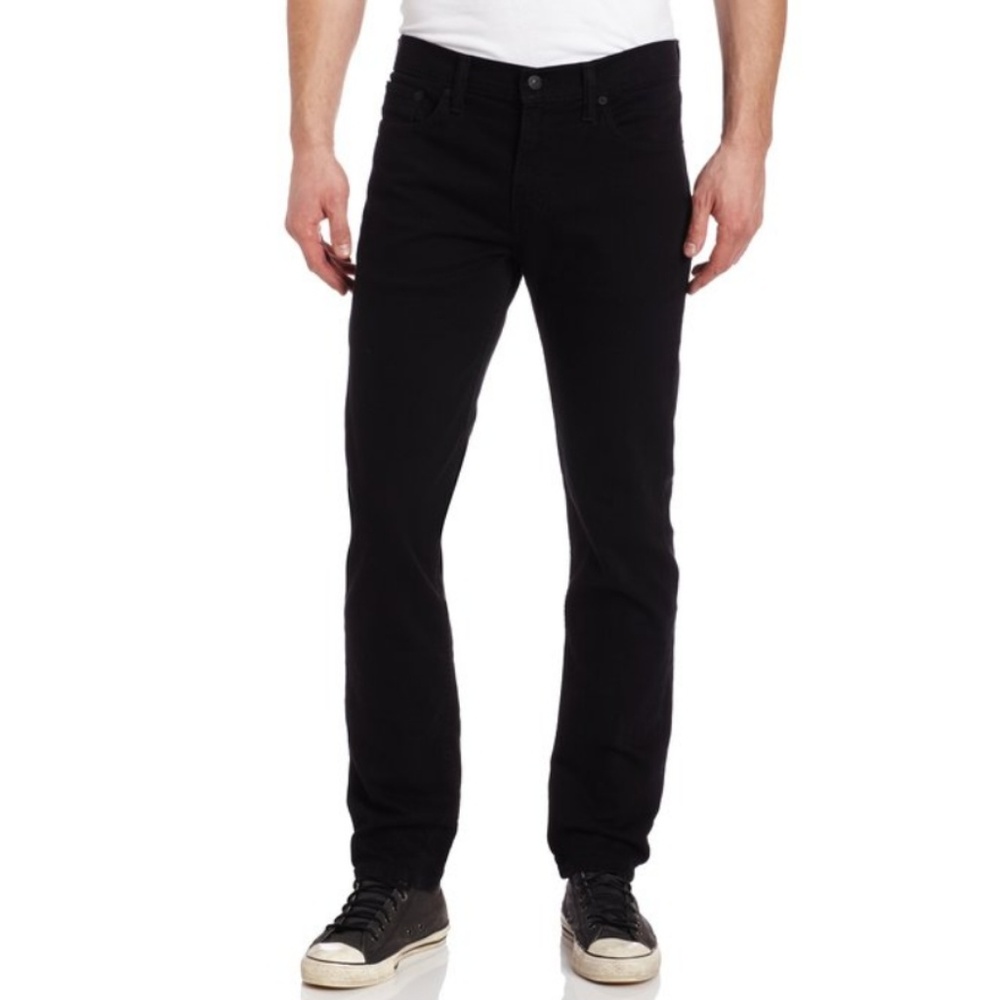 Levi 511 Slim Jeans-Black (stretch)