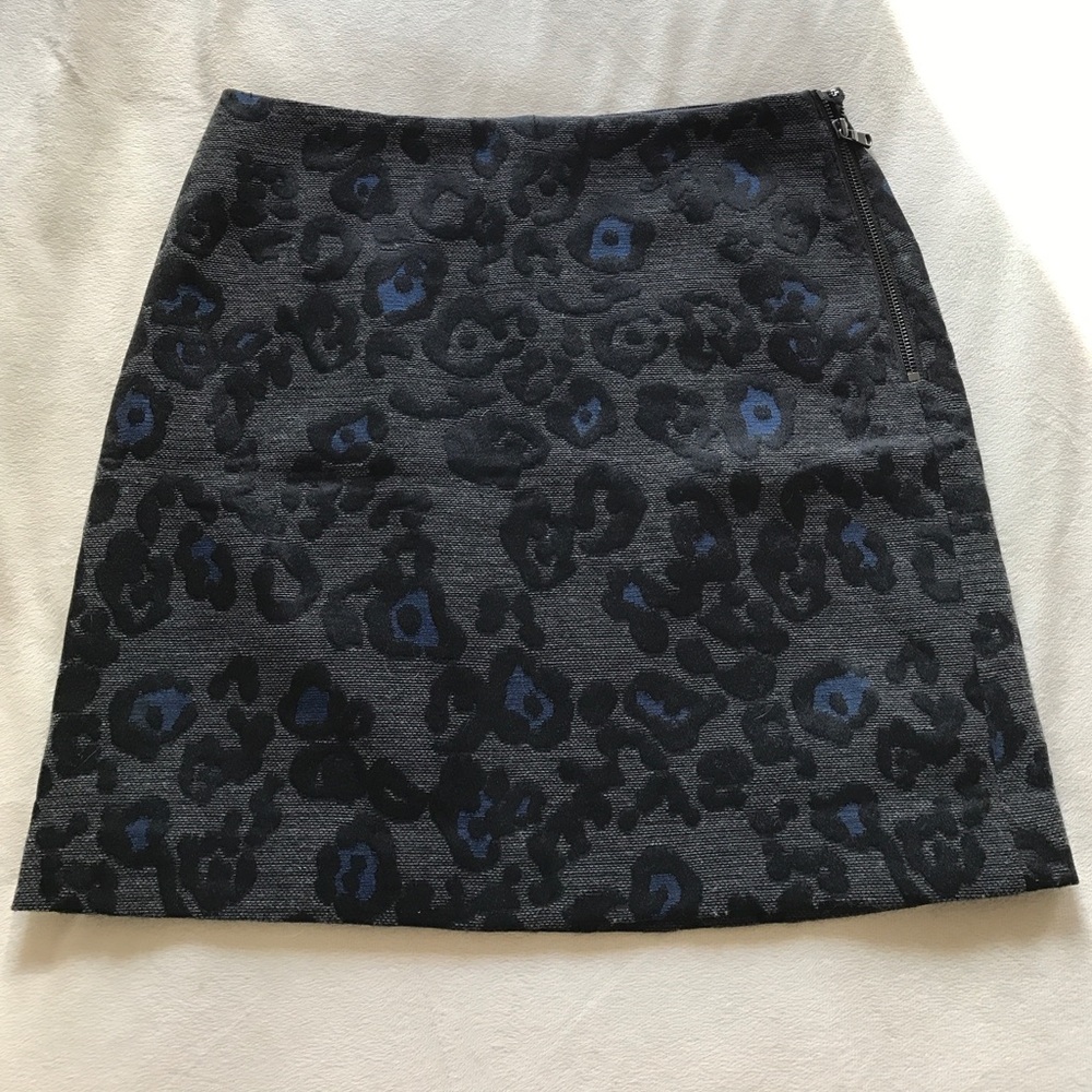 Ann Taylor Jacquard Mini Skirt