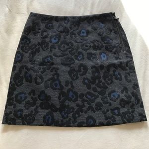 Ann Taylor Jacquard Mini Skirt