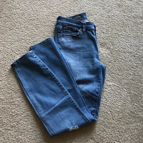 Size 27, Jcrew tooothpick distressed jean - Picture 1 of 3