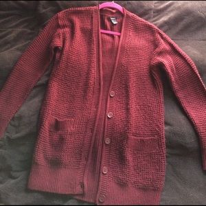 MOVING SALE! Comfy red cardigan