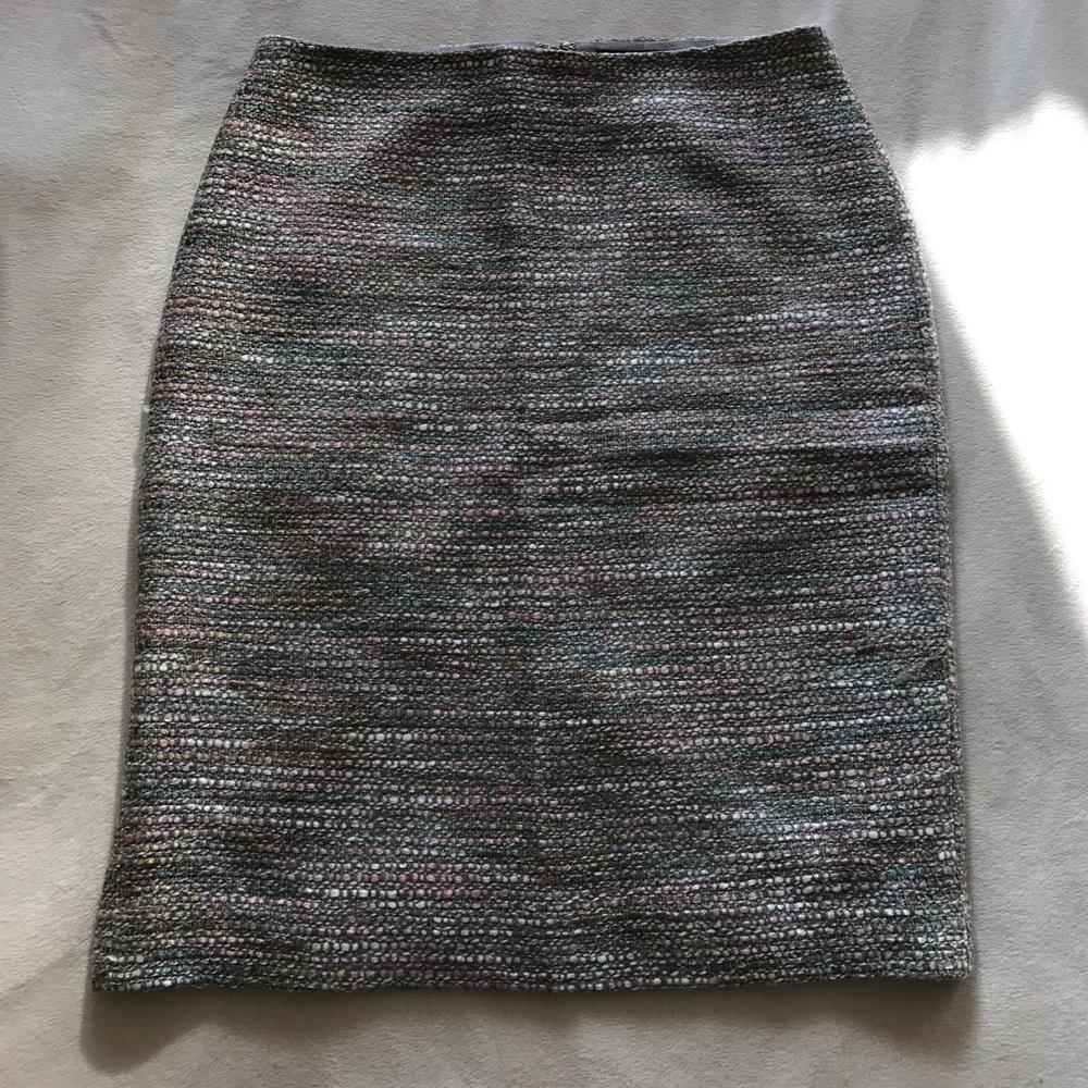 Ann Taylor Tweed Pencil Skirt