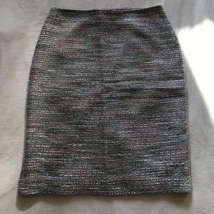 Ann Taylor Tweed Pencil Skirt