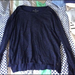 Navy blue/black sweater - Aerie