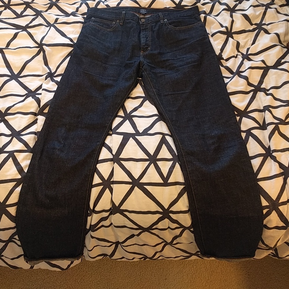 J. Crew Factory Driggs Selvedge Jeans