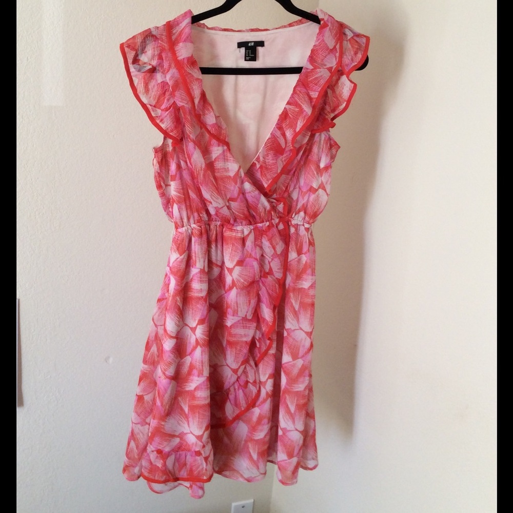 H&M Floral Wrap Dress