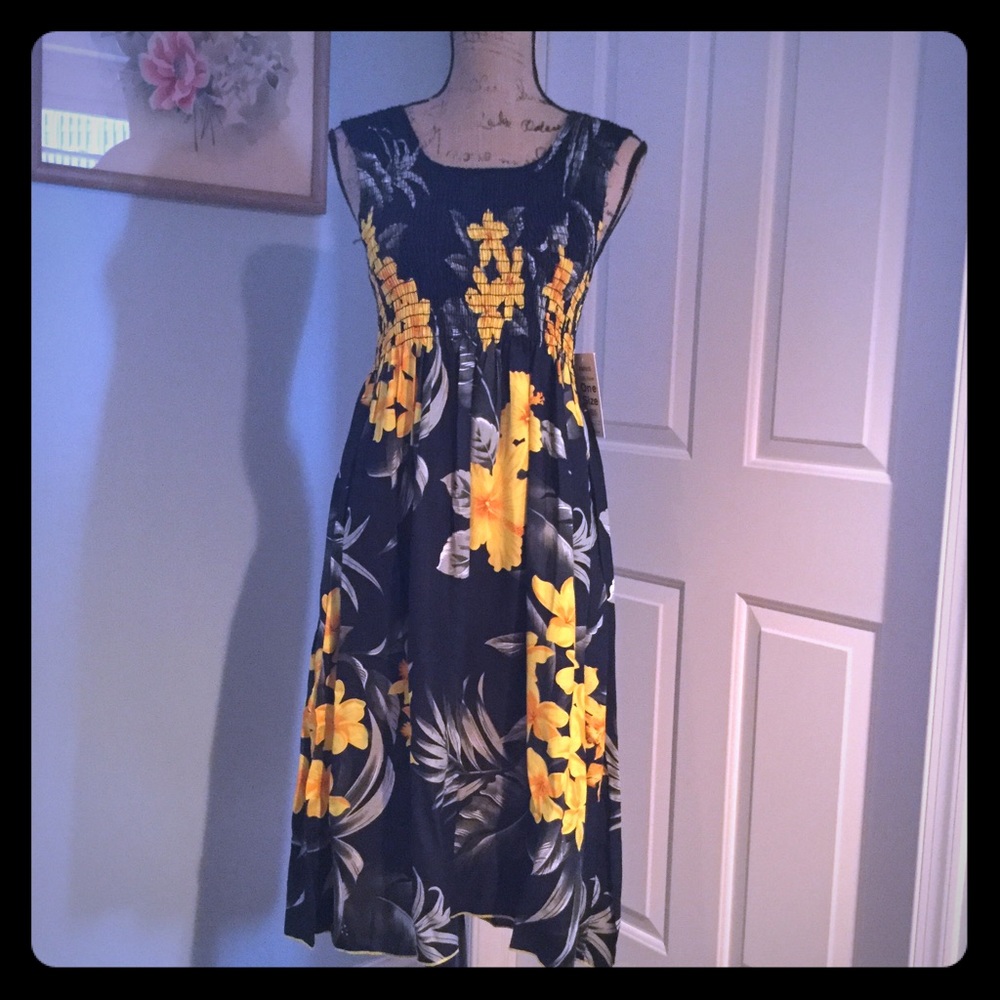 Floral boho dress