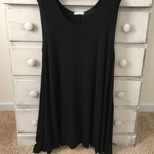 Black swing dress