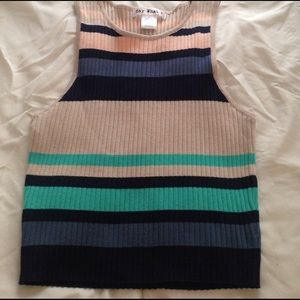 Multicolor crop top
