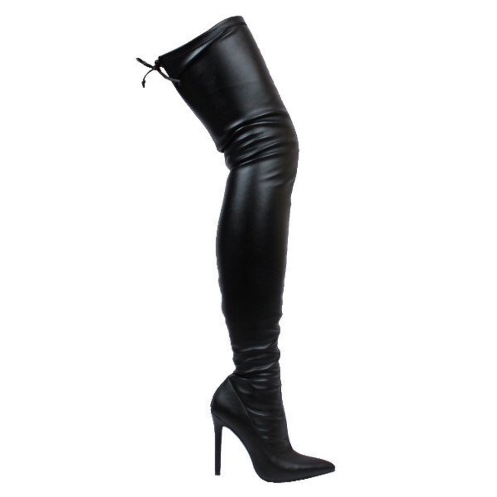 🆕Black Thigh High Boot - Picture 3 of 3