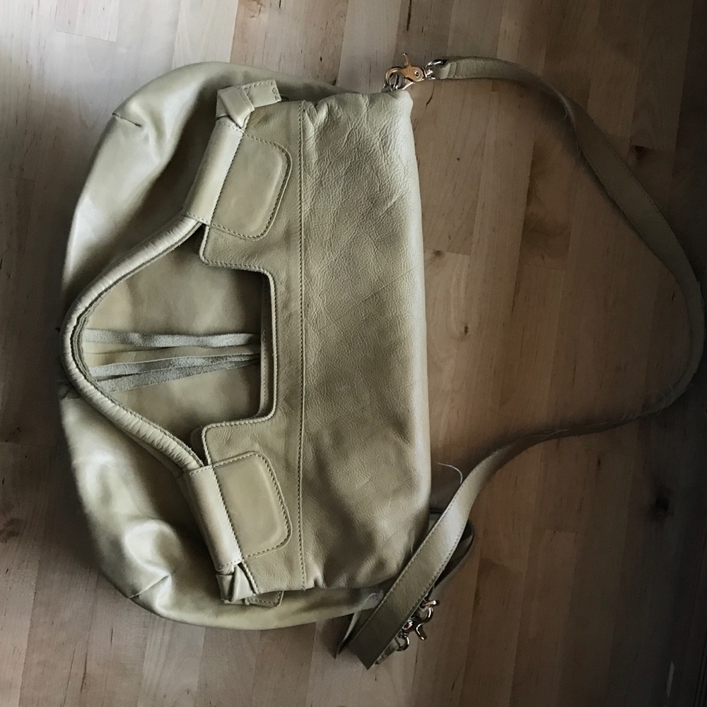 Foley + Corinna Mustard Leather Hobo