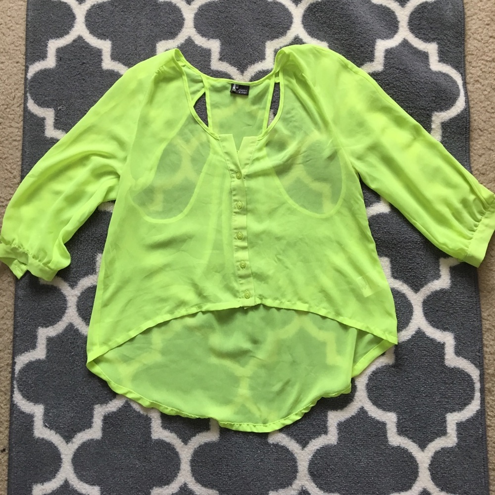 🕶Urban Outfitters🕶 Sparkle and Fade Sheer Top