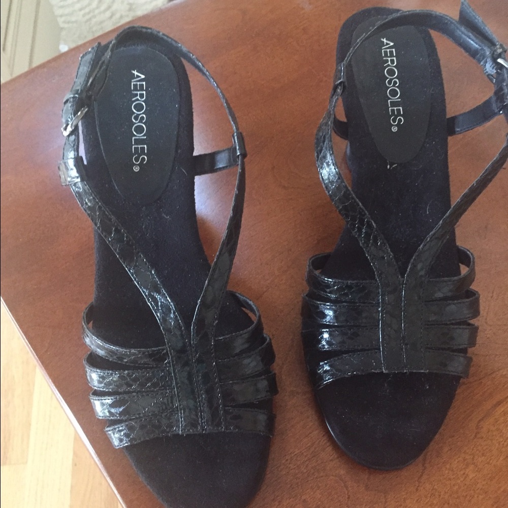 Aerosoles Sandals Black