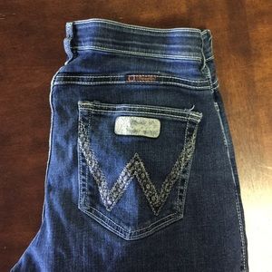 Wranglers -- great for riding.