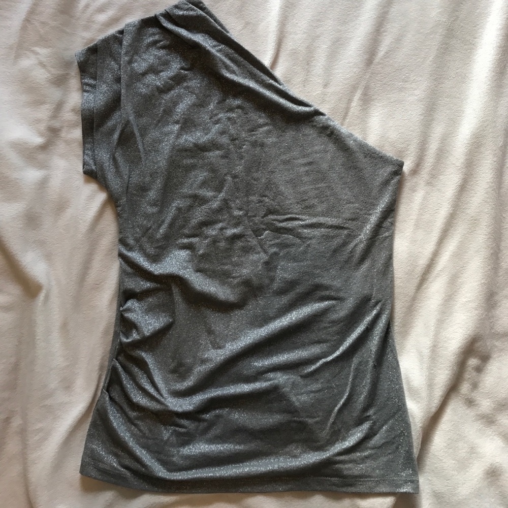 Ann Taylor One Shoulder Party Top!