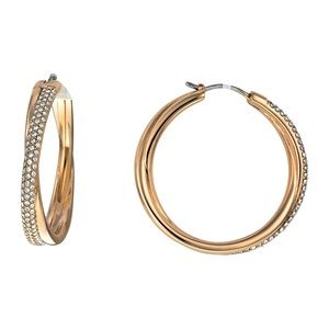 Authentic Michael Kors hoop earrings