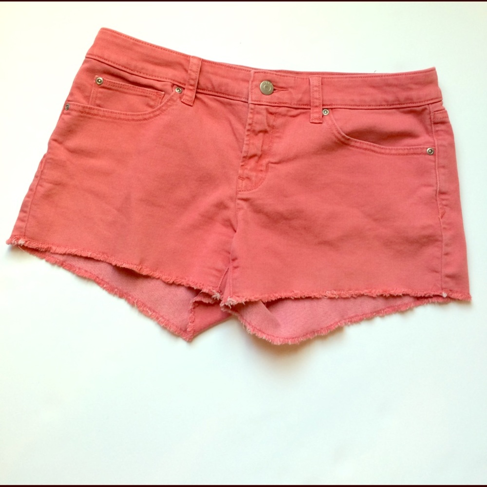 Gap size 28/6 summer cut off shorts coral