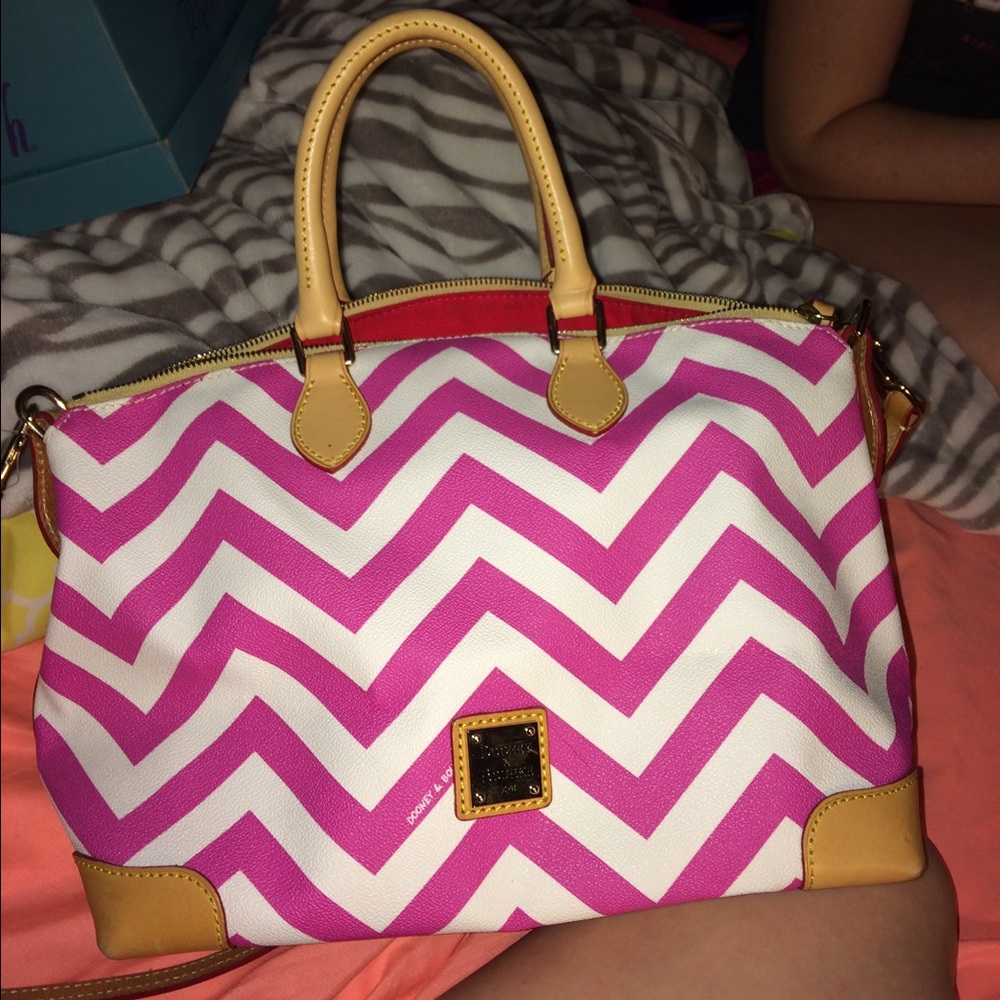 Dooney and Bourke Chevron Satchel