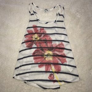 F21 Flower Tank Top