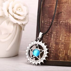 Kuroshitsuji Black Butler Anime Sapphire Necklace