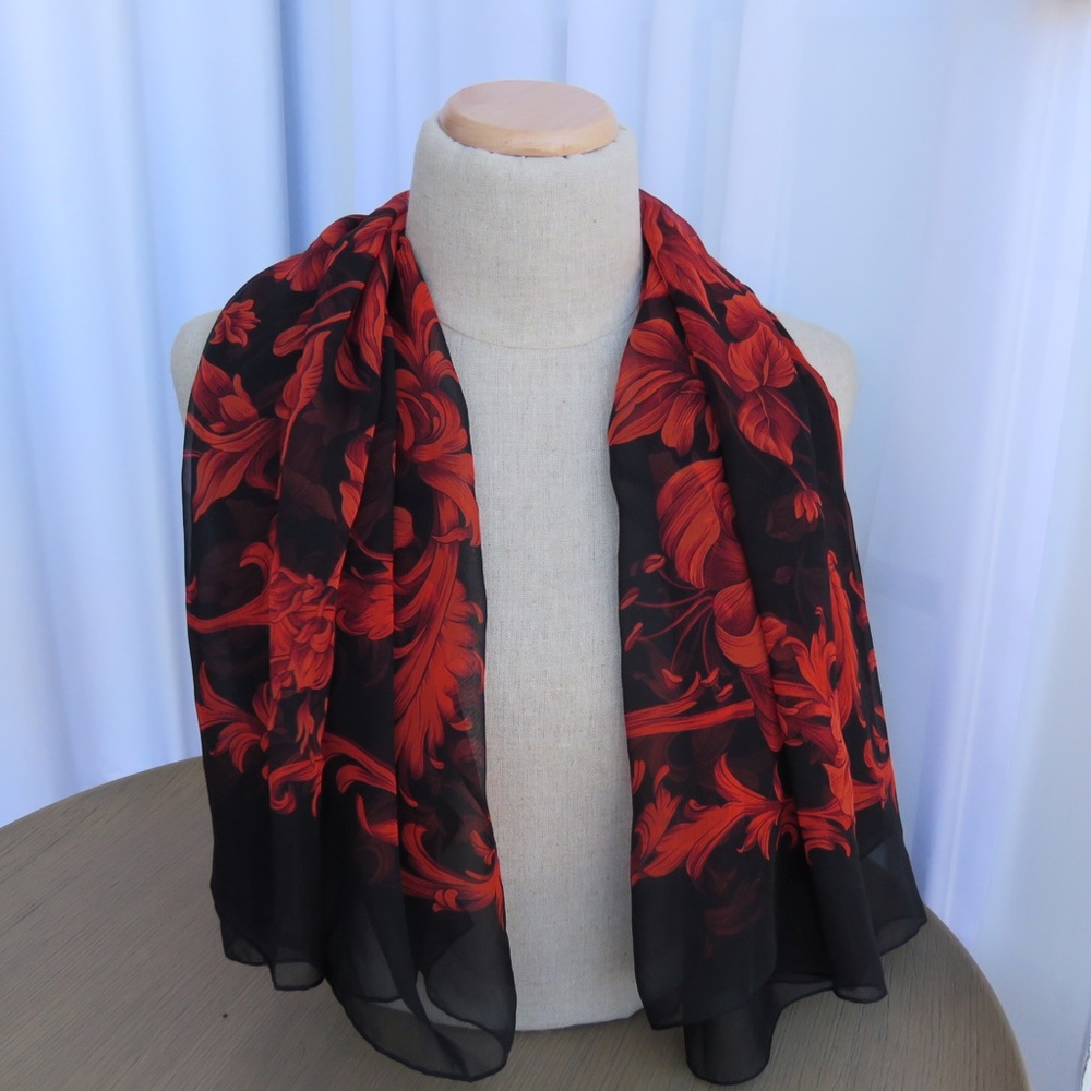 Nina Ricci 100% Silk Scarf