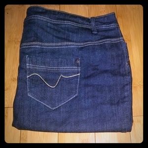 Torrid Denim Pencil Skirt Sz 24