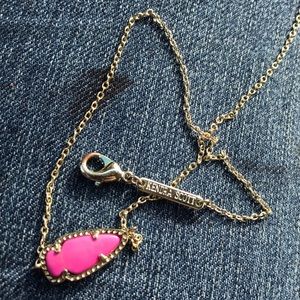 Kendra Scott Magenta Skyline necklace