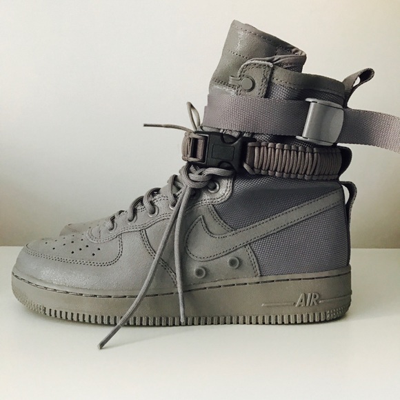 Nike SF AF1 Grey - Picture 2 of 5