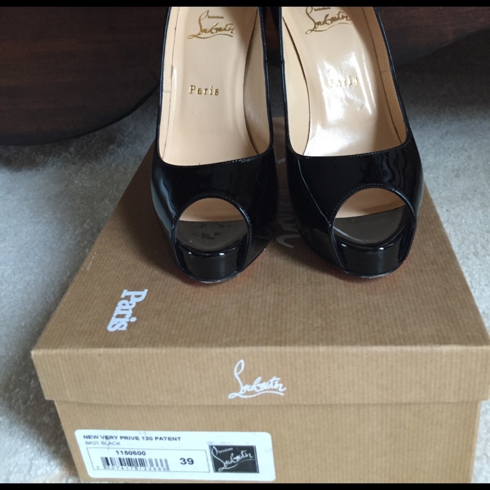 New very prive  120 mm louboutin